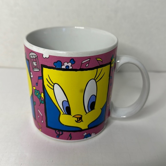 Warner Bros Ceramic Tweety Bird Expressions Mug - Picture 1 of 4